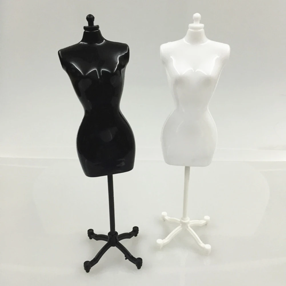 Mini Mannequin Dress Clothes Gown Model Stand for Doll Display Holder