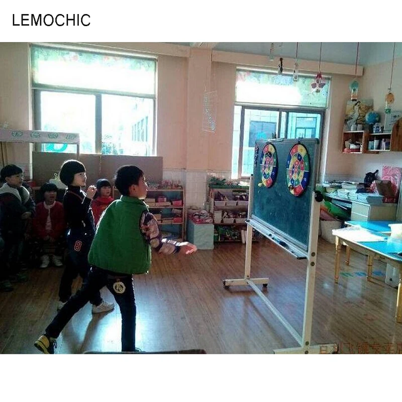 LEMOCHIC chlidren доска для игры в дартс детская односторонняя Дартс бесплатная