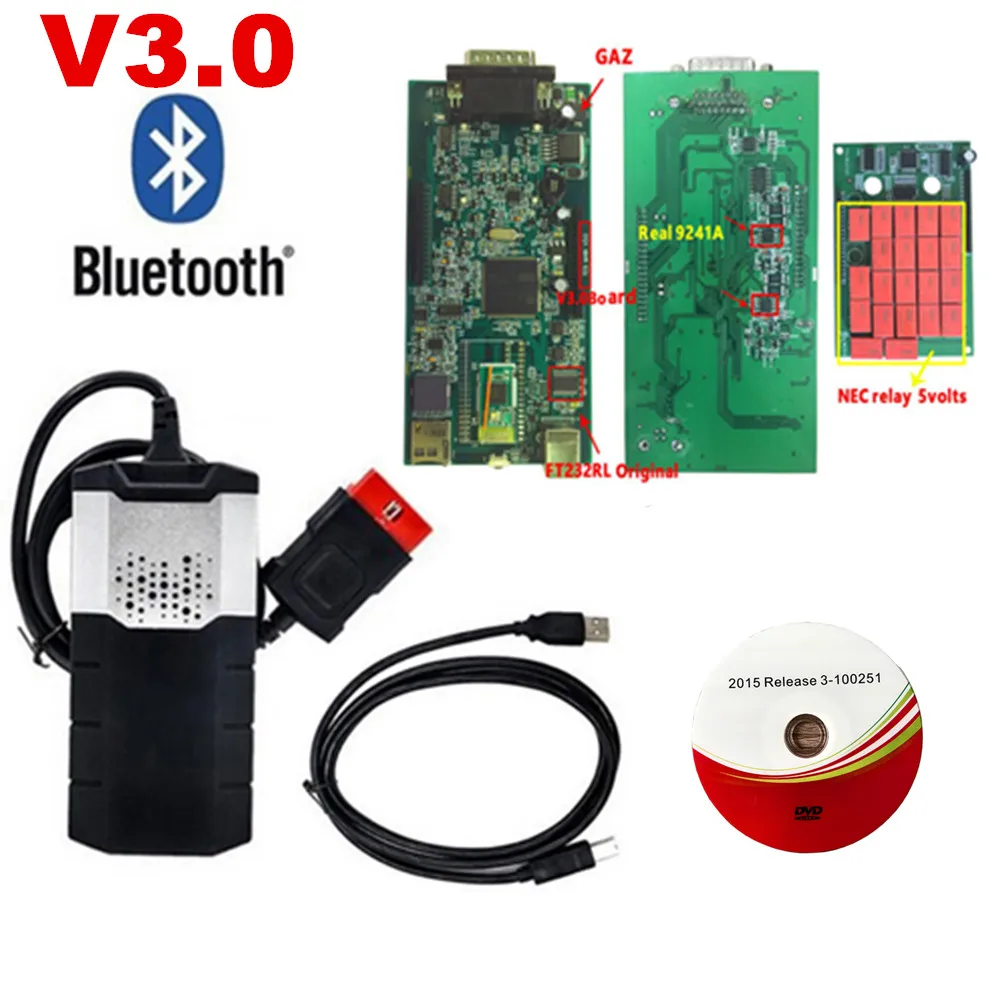 

2018 New Software 2016.0 R0 Keygen /2015.3 VD DS150E CDP vd tcs cdp pro plus V3.0 with bluetooth for delphis car truck OBD2 Scan