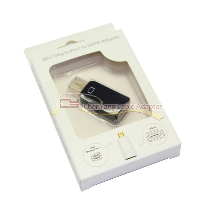 Кабель CY thundepolt Mini DisplayPort DP Male-HDMI Женский аудио-видео адаптер для ноутбука черный цвет
