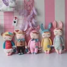 Kawaii Stuffed Plush Animals Cartoon Kids Toys For Girls Baby Lovely Stuffed Bonecas Angela Rabbit Sweet Dolls Birthday Gifts