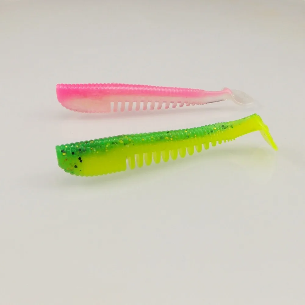 ESFISHING Мягкая приманка FLK Minnow 40 мм 12 шт Leurre Souple фидер рыболовная для форели Crankbait