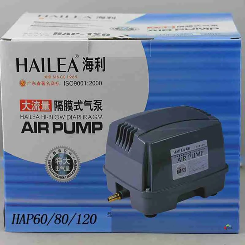90 W 120L/min Hailea HAP 120 Hiblow 