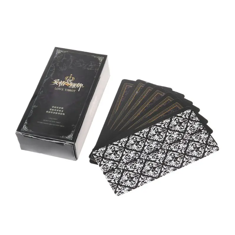 Rider-Waite Tarot Deck Fate Love загадочное гадание Астрология настольная игра - Цвет: B