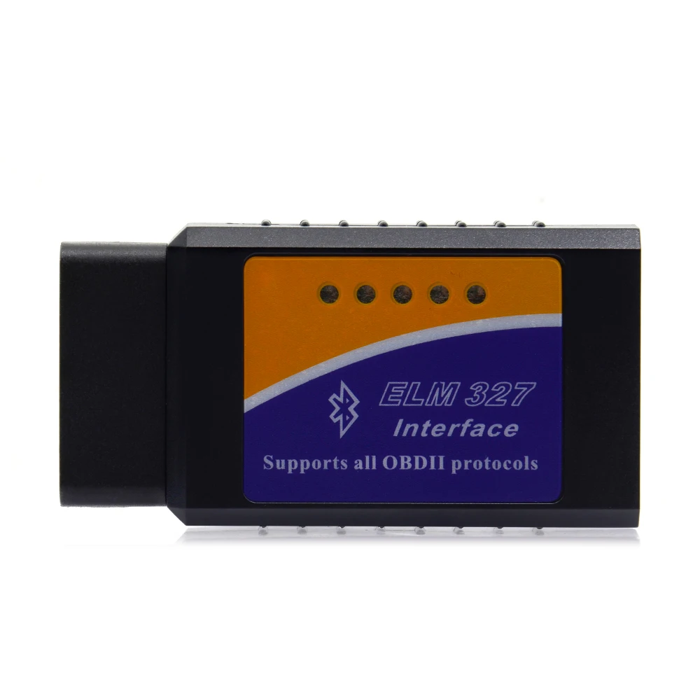 Автомобильный диагностический интерфейс ELM327 OBD2 Bluetooth V2.1 белый умный