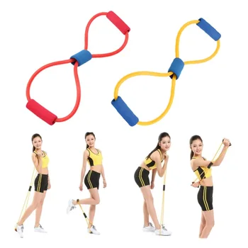 

Resistance Training Fitness Band Athletic Rubber Bands Sport Elastic Para Exercise Yoga Pilates Strength TPR Color Random