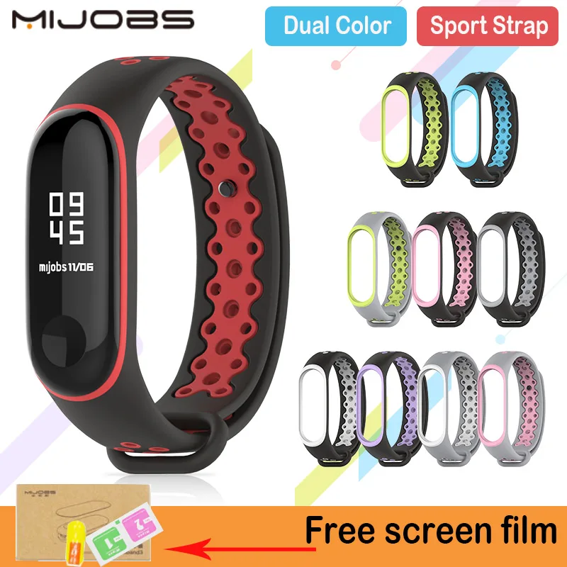 Новинка для Xiaomi Mi Band 3 спортивные ремешки Miband сменный браслет на запястье