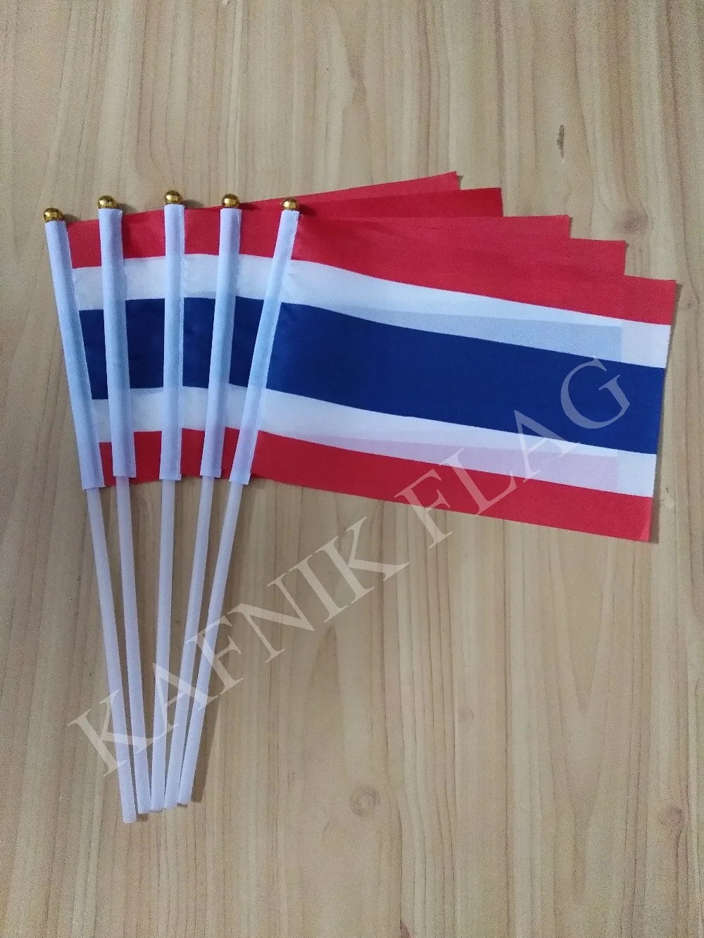 

KAFNIK,5pcs the Small Thailand flag 14*21CM Thailand Flag Free Shipping