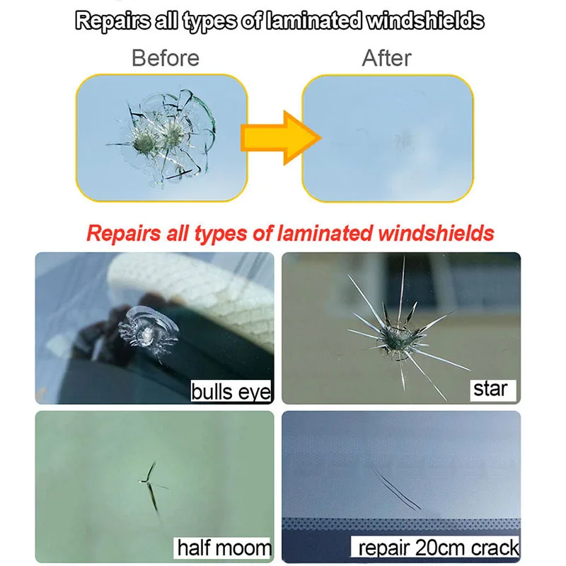 Новинка, хит, автомобильное стекло, трещины, чип, смола, ветровое стекло, ремонт лобового стекла, сделай сам, набор инструментов, набор для стайлинга автомобиля