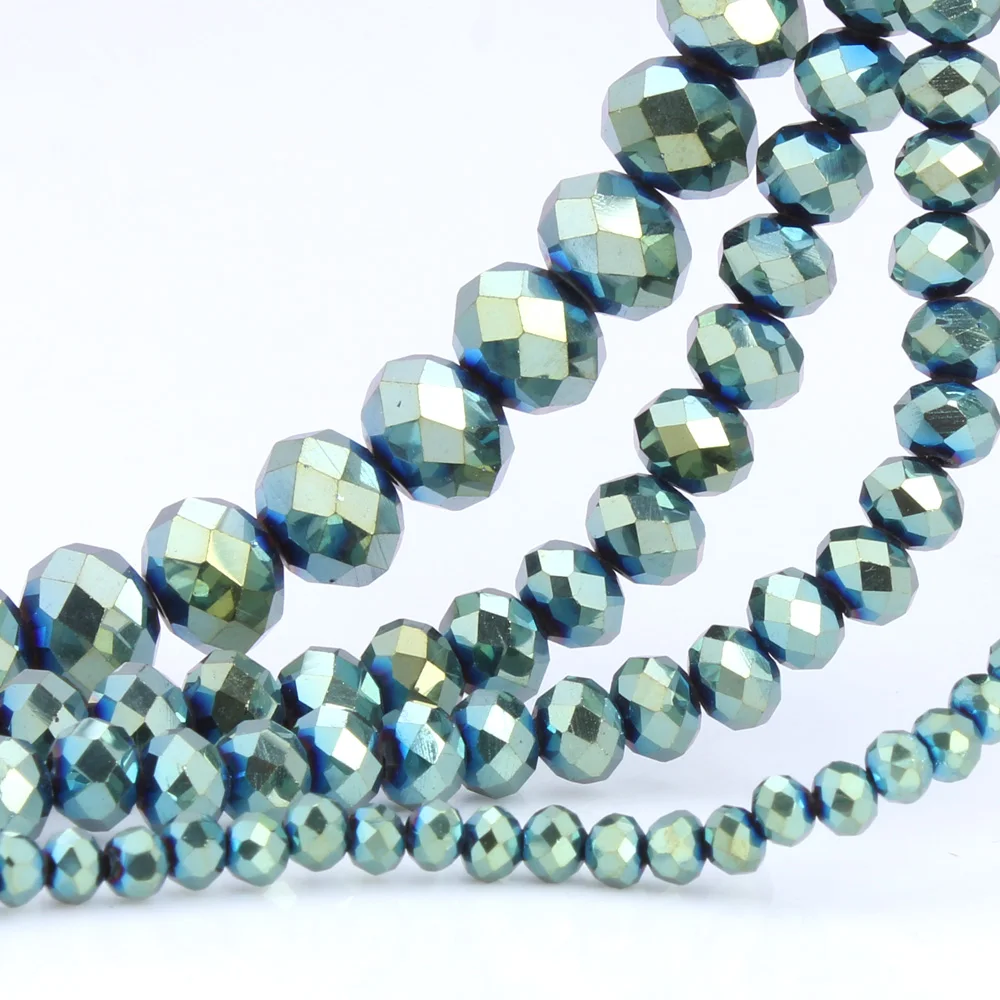 Crystal Green Beads Round 10mm 8mm Crystal Green Round Beads 3/4/6/8m Round Glass Aliexpress