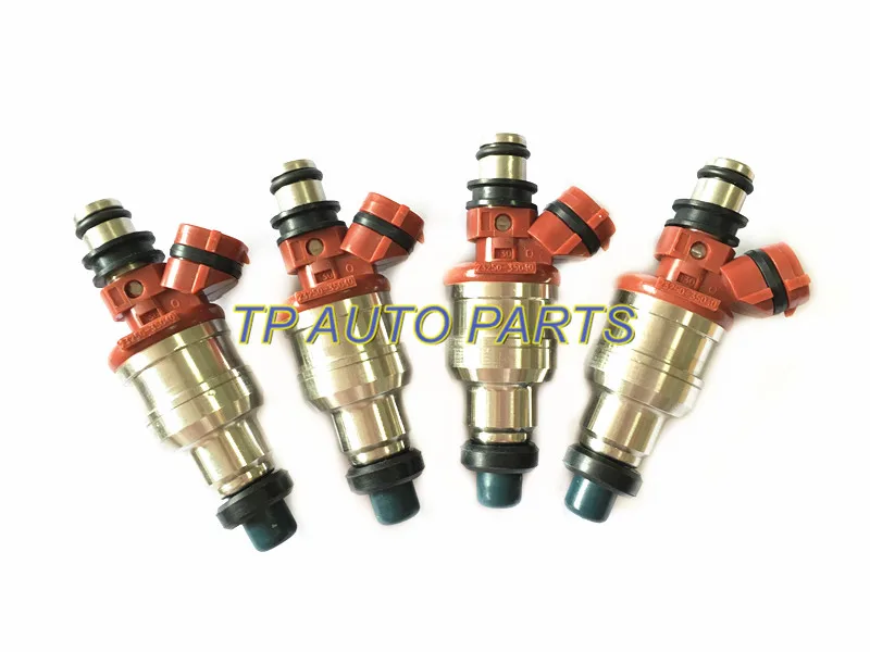 4PCS Fuel Injector Nozzle For To-yota 4-Runner P-ickup 22RE 2.4L OEM 23250-35040 23209-35040 | Автомобили и мотоциклы