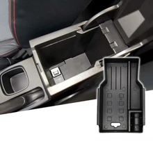 Стайлинга автомобилей, центральный хранения паллет подлокотник Контейнер Box Дело для Suzuki SX4 S-кросс SCROSS