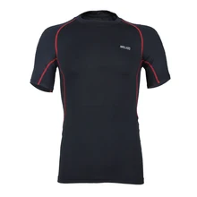 Тонкие футболки для бега для фитнеса для мужчин, спортивная одежда из полиэстера, спандекса, летние тренировочные эластичные футболки, размер m-xxxl