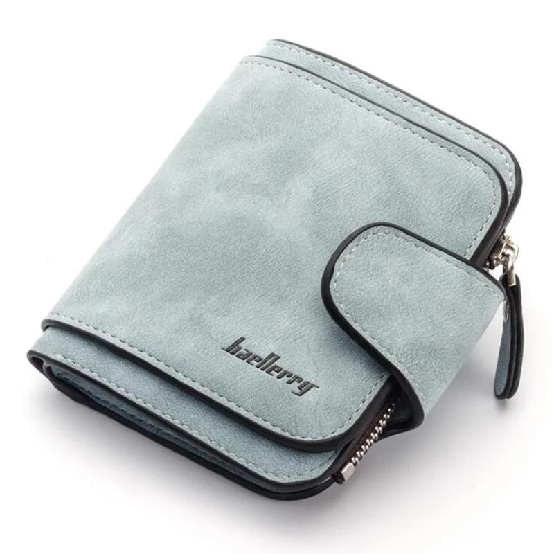 

Baellerry Small Wallet Women TOP Leather Short Card Holder Female Purse Zipper Coin Pocket Brand Woman Wallet Women Walet Perse