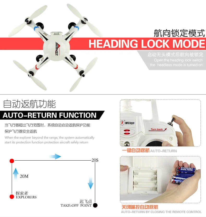 Wltoys V303 искатель Дрон с GPS RC вертолет Квадрокоптер с дистанционным управлением и карданный кронштейн для Спортивная камера GoPro VS walkera qr x350 pro