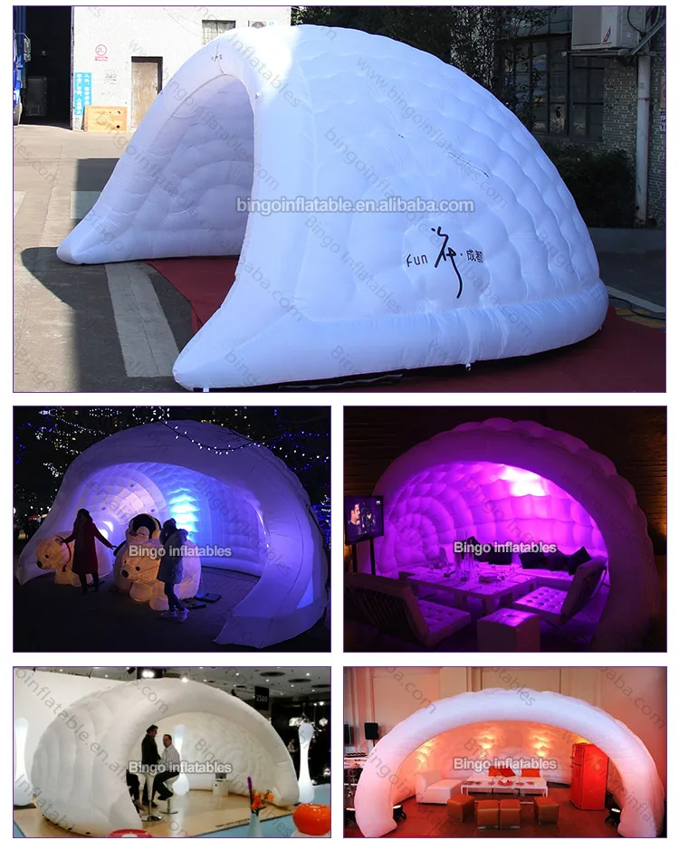 BG-T0177-Inflatable semicircular lighting tent_2