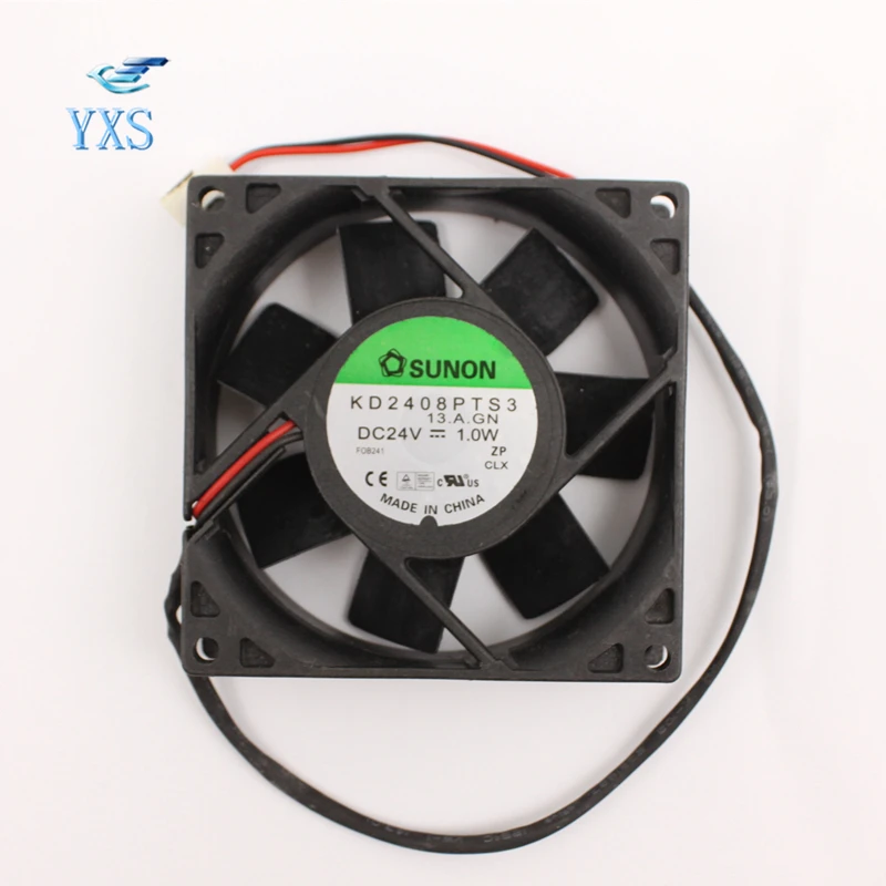 KD2408PTS3 1.0W 8025 DC 24V 8CM 80*80*25MM 2200RPM Axial Cooling Fan | Электроника
