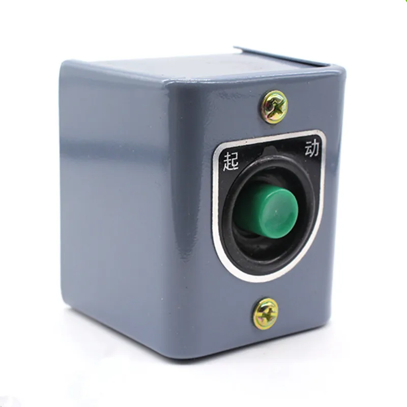 3pcs Stop Push Button Switch Station Momentary,DPST,2NC, 1P 5A AC 380V