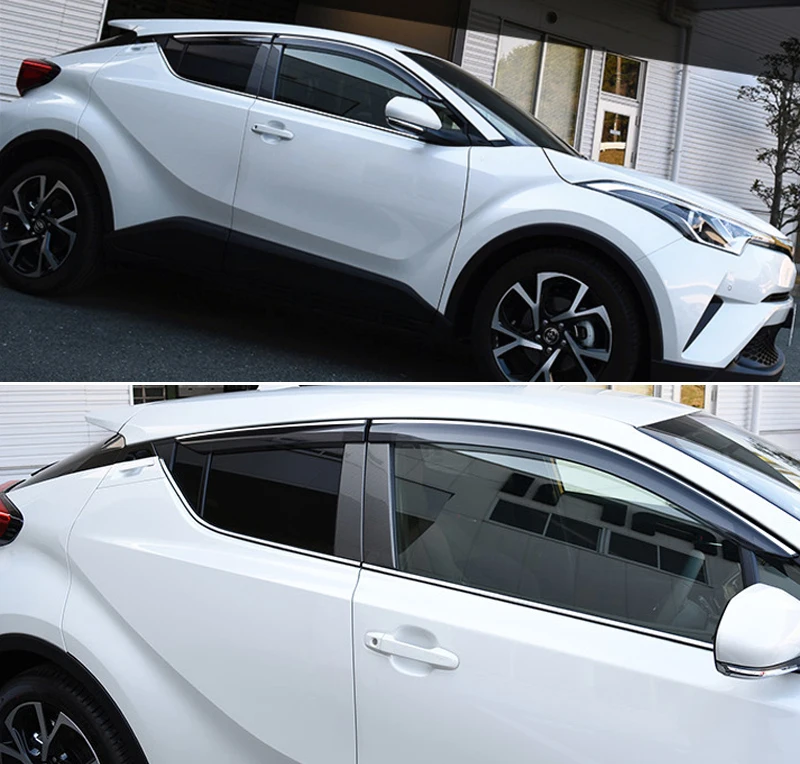 Для Toyota C-HR CHR автомобильный козырек для окна вентиляционный козырек дождевик солнцезащитный чехол для автомобиля Стайлинг авто аксессуары