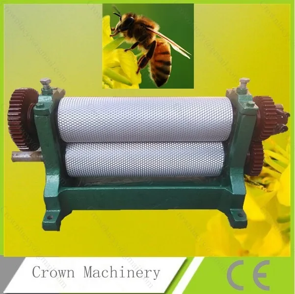 

Bee wax foundation sheet mills machine 86*310mm