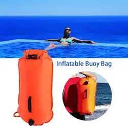 Открытый водонепроницаемый дрейфующее плавание сухой мешок Двойная подушка безопасности буй мешок надувная Флотационная сумка ПВХ