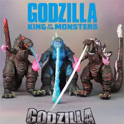 Godzillas фильм 2001 2014 2016 шин красный розовый блокбастер синий 7 "фигурку ко нека король монстров Atomic Blast 12" H2T