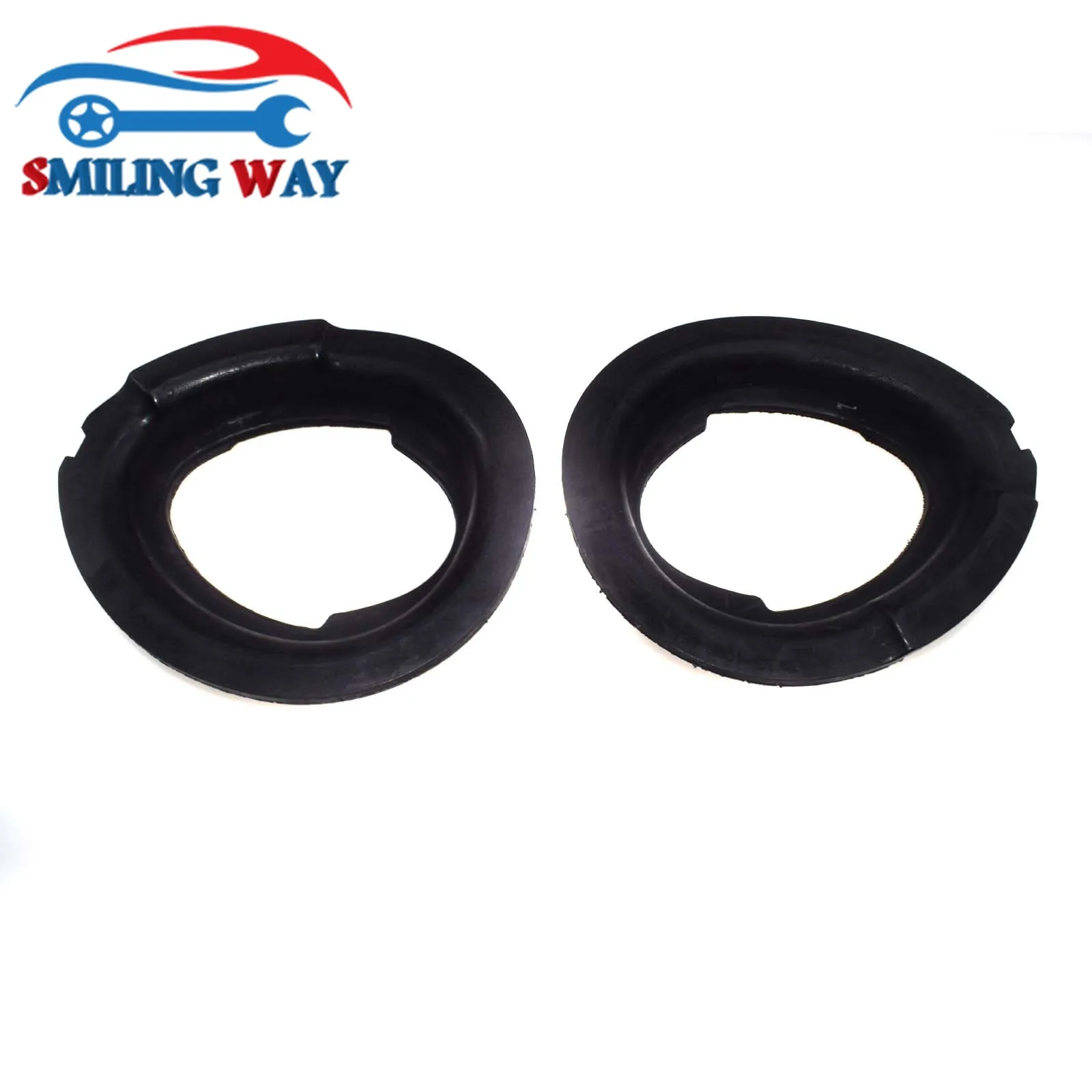 

SMILIMNG WAY# 2 pieces Front Lower Suspension Spring Pad Insulator For BMW E46 E39 E60 E61 E63 E64 3 5 6 SERIES OE# 31331096664