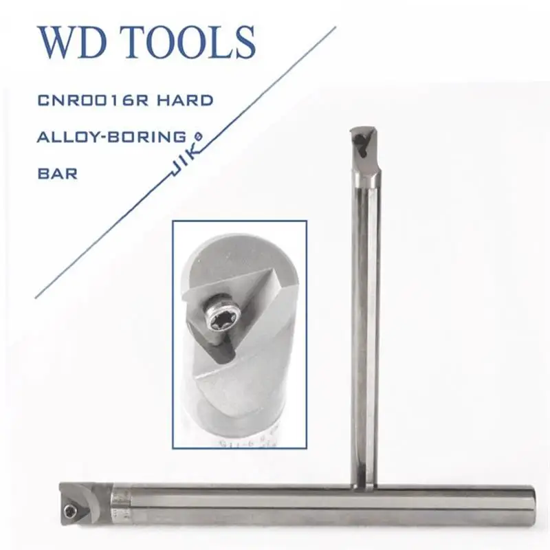 

0High Quality CNR0006J-06 PRC Carbide 16IR Insert Internal External Thread CNC Blade Lathe Threading Boring Bar Holder For CNC