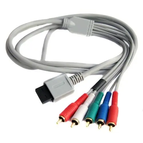  Audio Video AV Cavo Composito Ad Alta Definizione HD 480P Filo per Nintendo Wii
