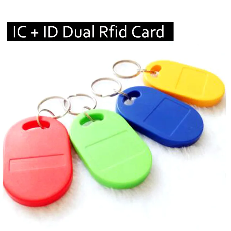 13 56 МГц 125 кГц Двойная Частота RFID Контроль доступа к входу IC NFC тег и ID двойные чипы