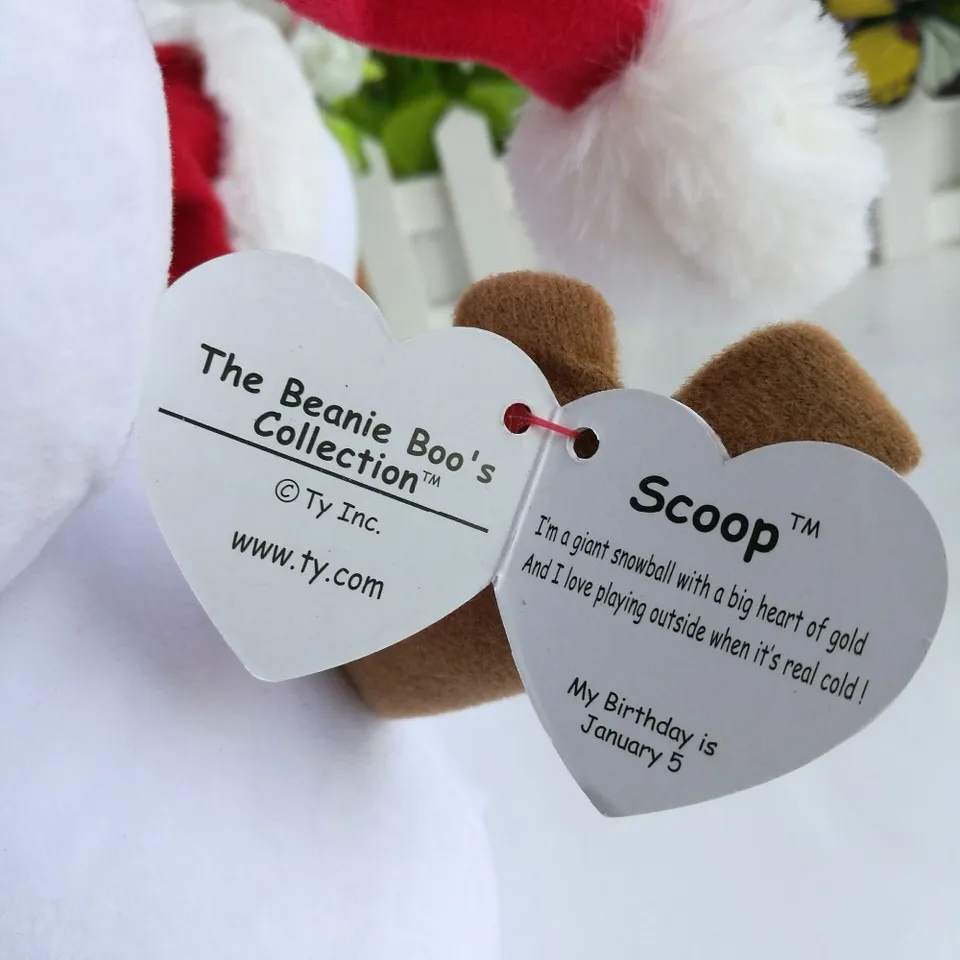 beanie boo scoops the snowman