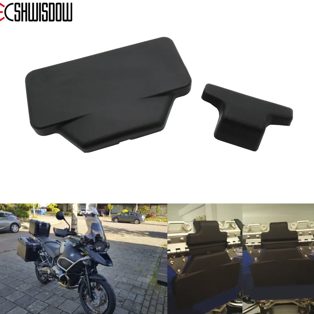 

Motorcycle Passenger Backrest Back Topcase Set Pad Rear Saddlebag Trunk Sticker Back Backrest Cushion Top Case
