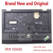 Фирменная Новинка оригинальная верхняя крышка верхний регистр с FPR отверстие для lenovo ThinkPad S2 02DA301 460.0CT0D.0001 черный-отверстие для камеры отсутствует