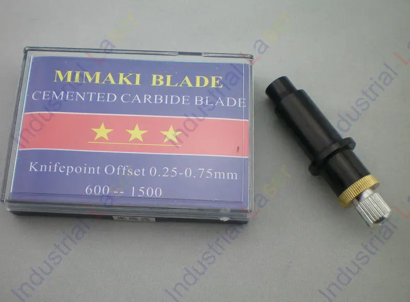 

1 шт. держатель лезвия + 15 шт. лезвий для режущего плоттера Mimaki 15*45