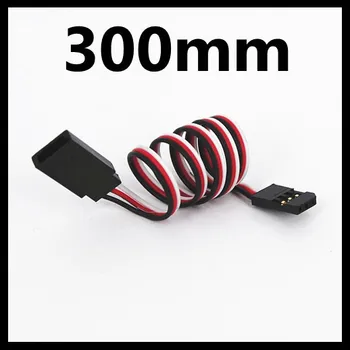 

25pcs/lot GW005E 300mm servo extended line Extension Lead Wire Cable for Futaba JR