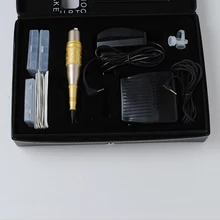 30 шт. иглы и наконечники Перманентный макияж для бровей наборы машин для постоянного макияжа тату ручка-держатель игл