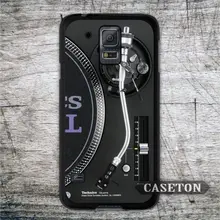 DJ Technics Turntables Retro Case For Galaxy S8 S7 S6 Edge Plus S5 S4 S3 mini