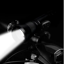 8000 Lumens LED Bicycle Flashlight LED L2 T6 Bicycle Light zoomable 5modes bike Lamp Lighting With bike mount by 18650