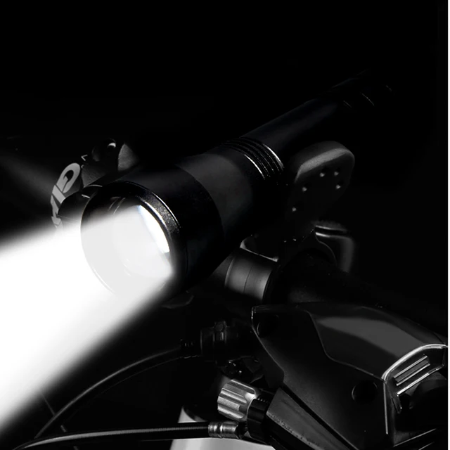 Special Offers 8000 Lumens LED Bicycle Flashlight LED L2 T6 Bicycle Light zoomable 5modes bike Lamp Lighting With bike mount by 18650