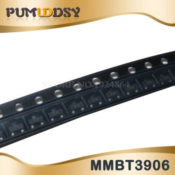 

100PCS MMBT3906 2N3906 3906 SOT-23 SMD Transistor IC