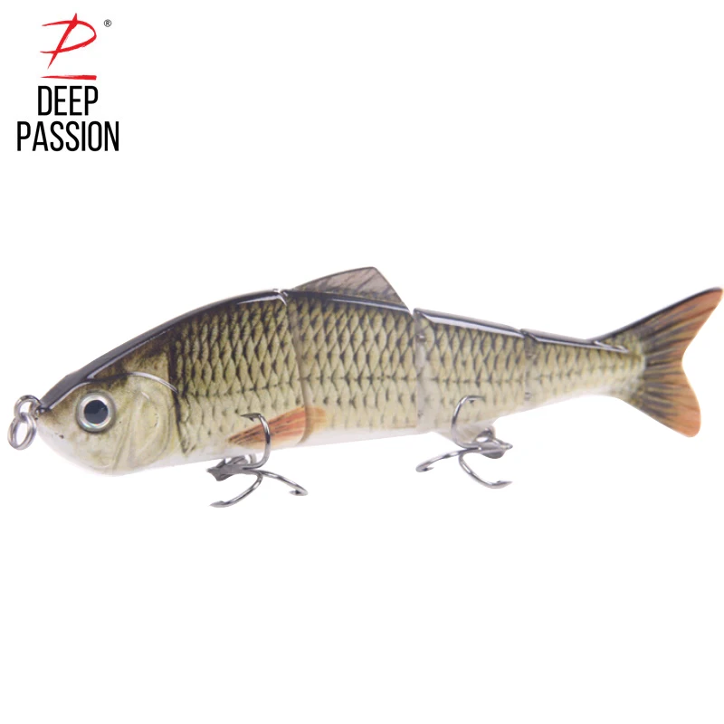 5pcs Highly Realistic 3D Printed Saltwater Fishing Lure With