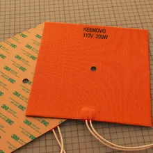 Keenovo силиконовый нагреватель 3d принтер нагреватель, лучшая замена RepRap, печатная плата нагреватель Heatbed, первый класс гарантированное качество
