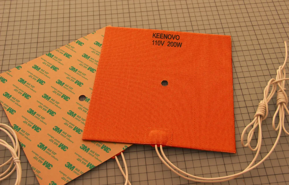 

Keenovo Silicone Heater 3D Printer Heater, Better Replacement of Reprap PCB Heater Heatbed, First Grade Quality Guaranteed