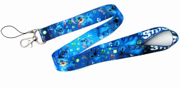 1 шт. Lilo & Stitch key lanyards id бейдж держатель брелоки ремешки для Мобильный телефон