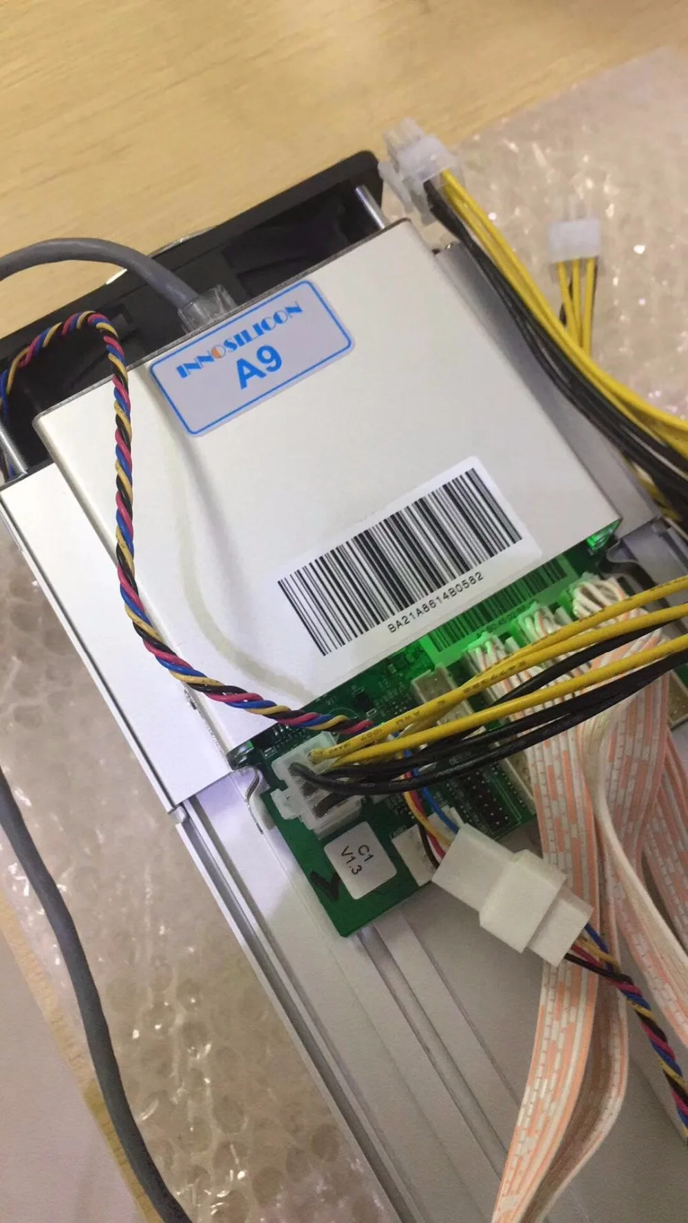 YUNHUI используется Zcash Шахтер ZCL ZEC BTG Innosilicon A9 ZMaster 50 k sol/s Equihash шахтер с 1800 W PSU лучше чем Antminer S9 Z9