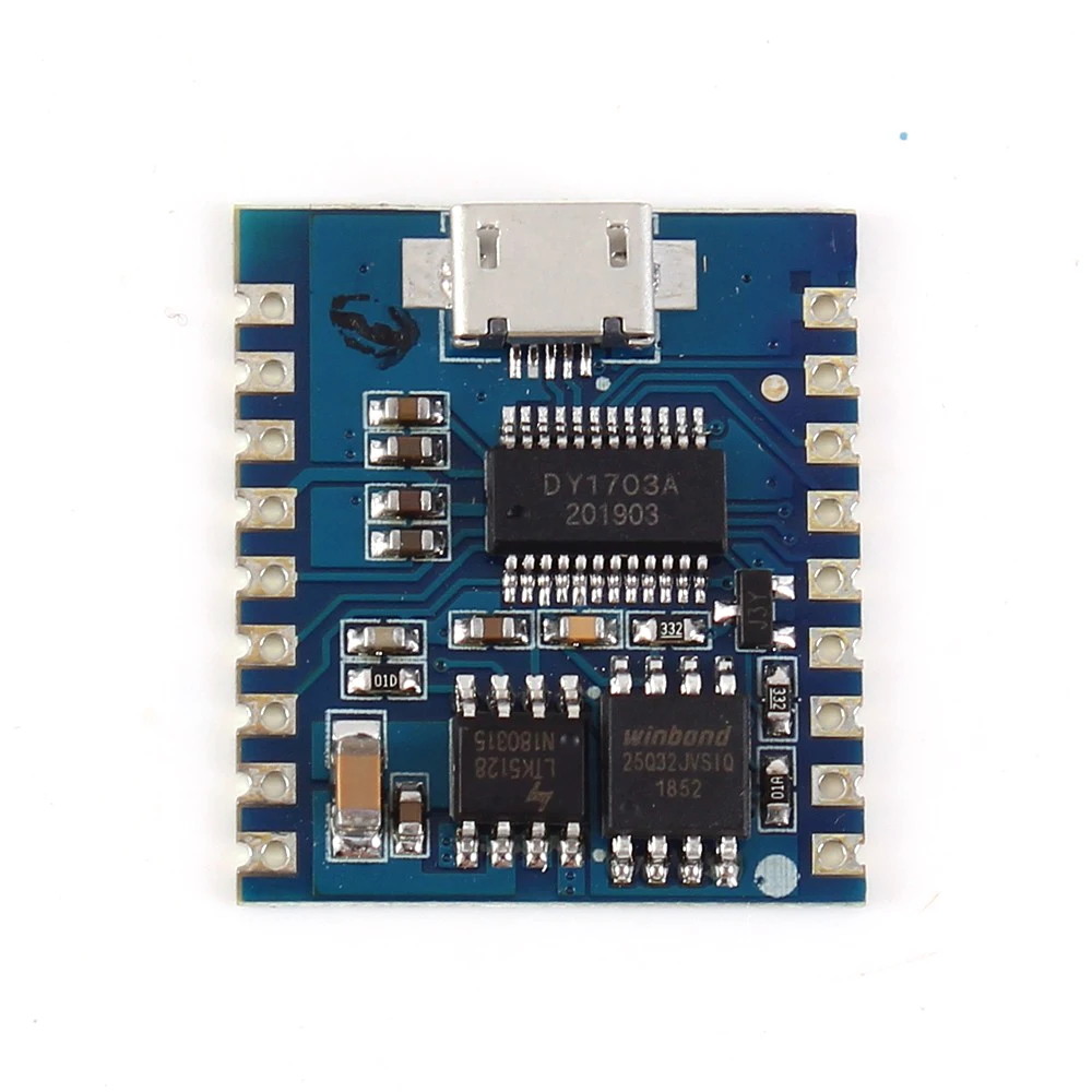 USB MP3 плеер модуль аудио Голосовая плата 8Bit I/O IO триггер UART Contorl 4 мегабайт флэш