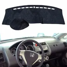 Для Honda Fit Jazz 2001-2007 фланелевые Dashmats Dashboard Чехлы dashpad коврик в машину солнцезащитный козырек 2002 2003 2004 2005 2006