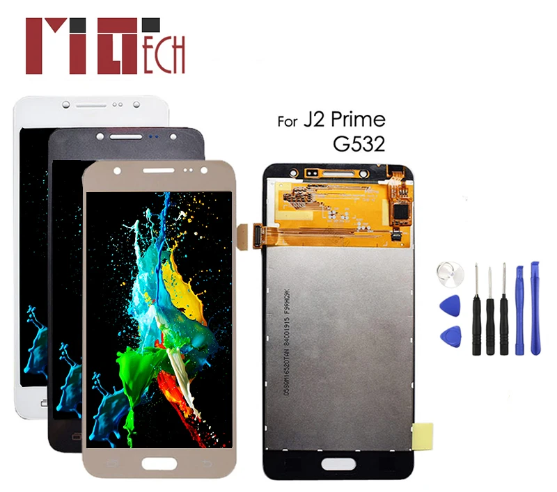 

LCD Display For Samsung Galaxy J2 Prime G532 SM-G532F G532M G532 Monitor Touch Screen Digitizer Assembly Adjustable Brightness