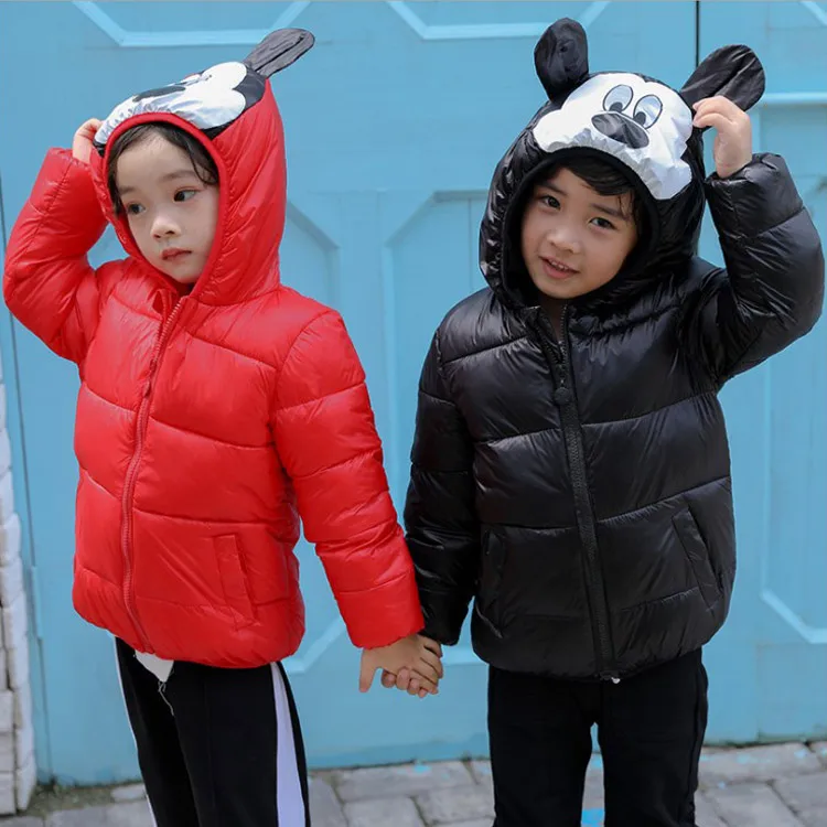 Children Jackets Boys Girls Winter Down Coat Baby Winter Coat Kids Warm Outerwear Hooded Coat Snowsuit Overcoat Clothes