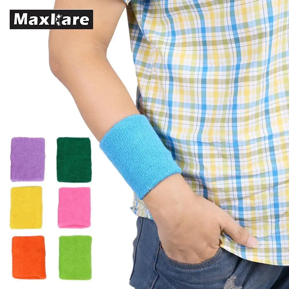 Wrist Brace Support Sport Wristband Sweatband for Gym Volleyball Tennis